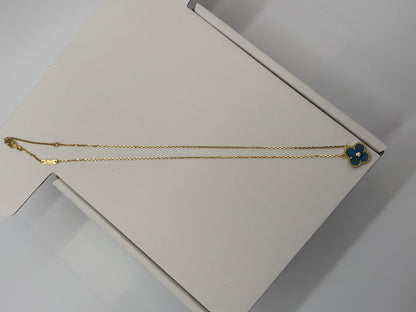 [⭐Glow Muse]Vintage Alhambra Holiday Pendant Necklace