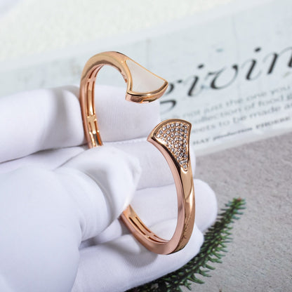 [⭐Glow Muse ]DREAM BRACELET OPEN PINK GOLD MOP DIAMOND