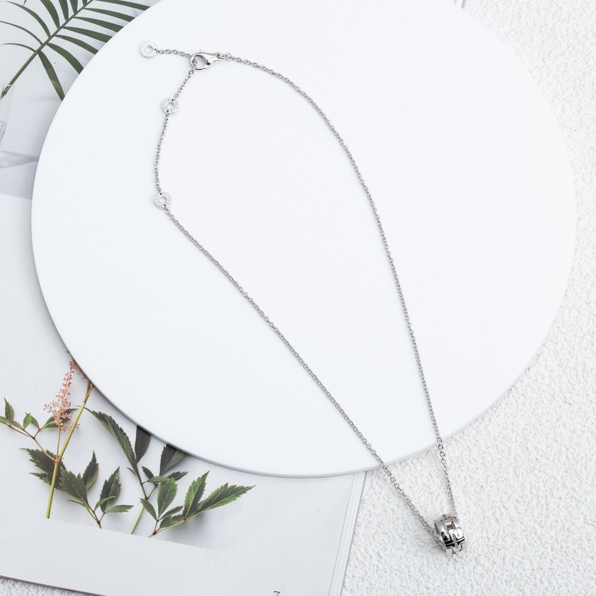 [⭐Glow Muse ]PARENTESI NECKLACE SILVER