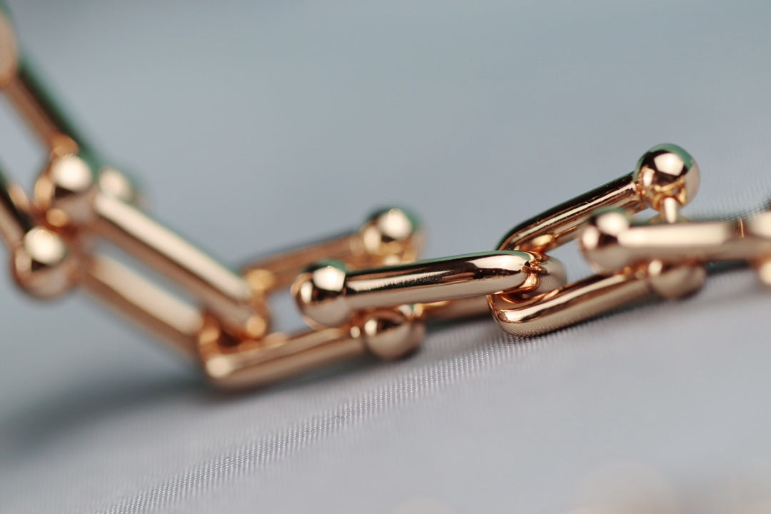 [Glow Muse ]HARDWEAR LINK GOLD NECKLACE