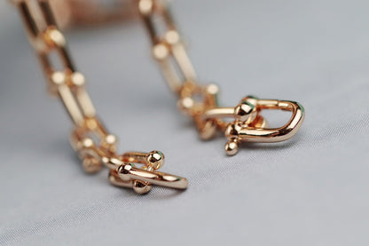 [Glow Muse ]HARDWEAR LINK GOLD NECKLACE