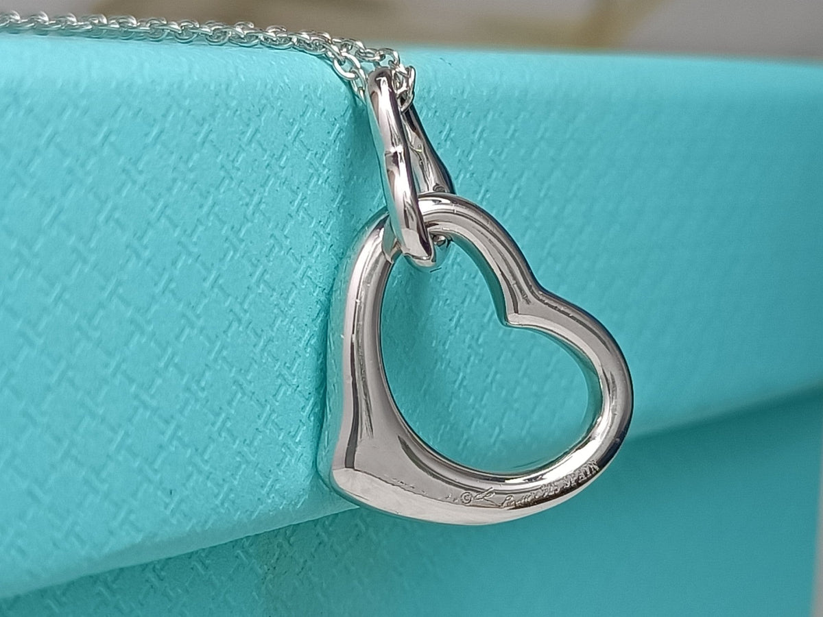 [Glow Muse ]DOUBLE HEART SILVER NECKLACE