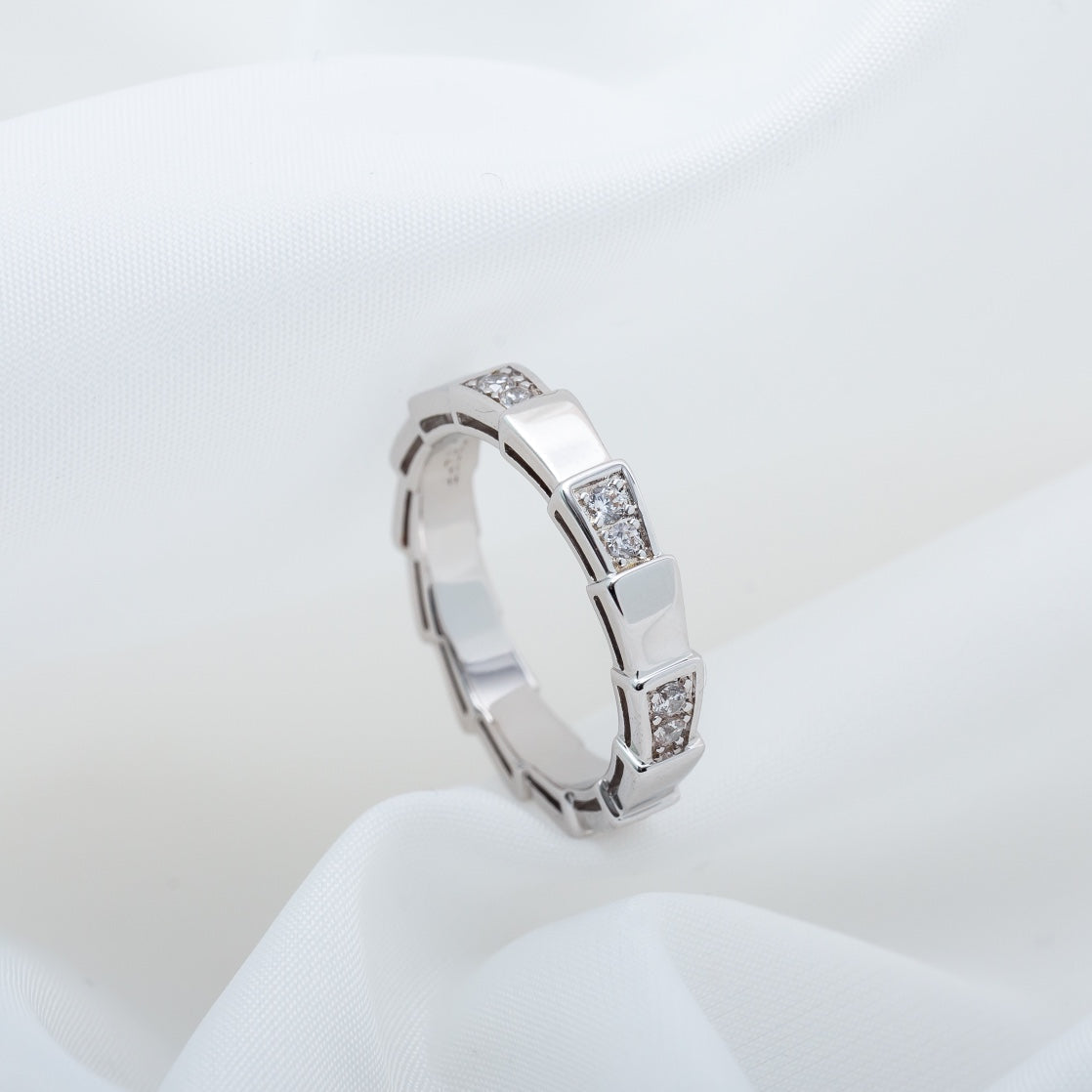 [⭐Glow Muse ]SERPENTI RING SILVER  3MM