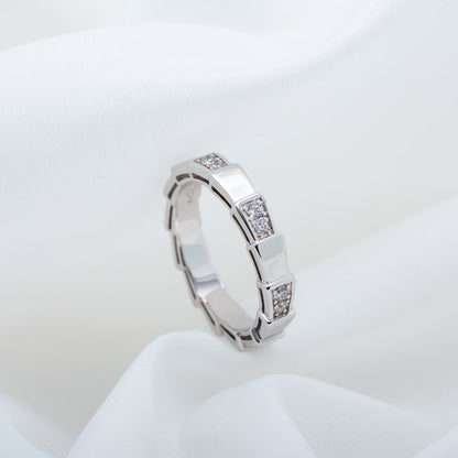 [⭐Glow Muse ]SERPENTI RING SILVER  3MM
