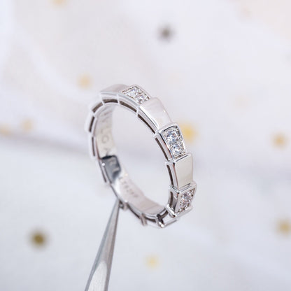 [⭐Glow Muse ]SERPENTI RING SILVER  3MM