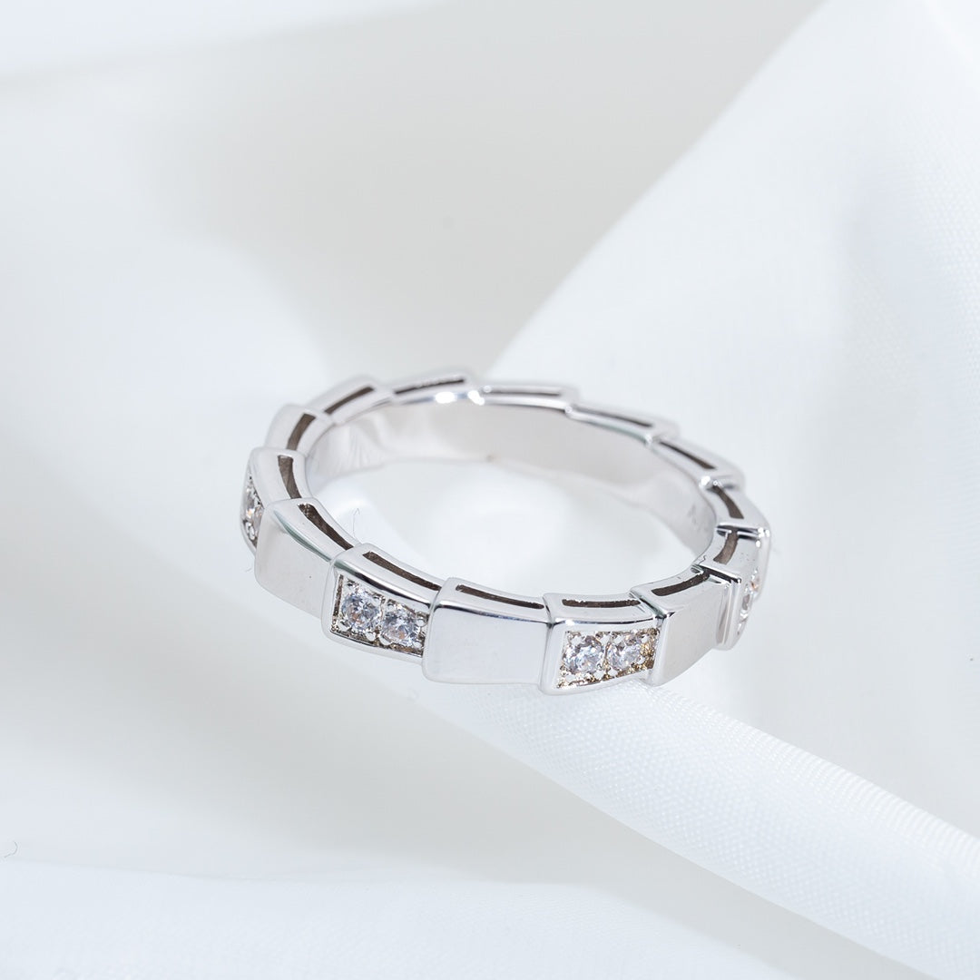 [⭐Glow Muse ]SERPENTI RING SILVER  3MM
