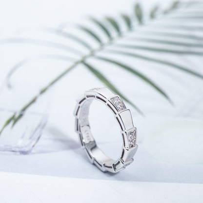 [⭐Glow Muse ]SERPENTI RING SILVER  3MM