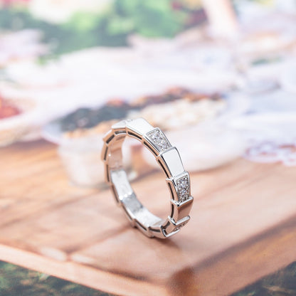 [⭐Glow Muse ]SERPENTI RING SILVER  3MM