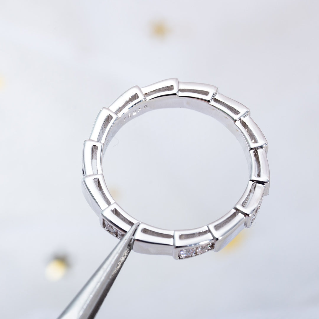 [⭐Glow Muse ]SERPENTI RING SILVER  3MM