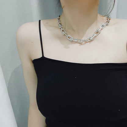[Glow Muse ]HARDWEAR NECKLACE DIAMOND PAVED