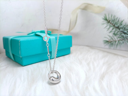 [Glow Muse ]SNAIL PEDANT SILVER NECKLACE