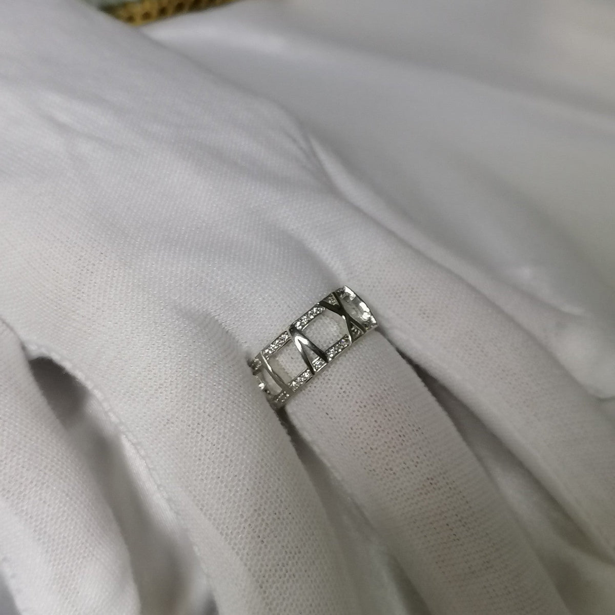 [Glow Muse ]ATLAS LARGE OPEN DIAMOND RING
