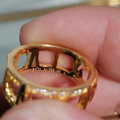 [Glow Muse ]ATLAS LARGE OPEN DIAMOND RING