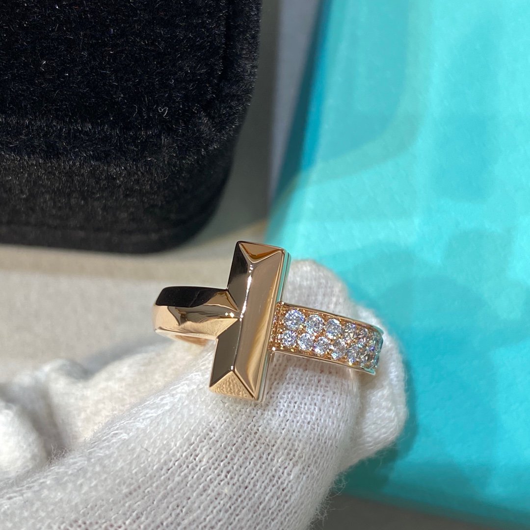 [Glow Muse ]T WIRE MEDIUM DIAMOND RING