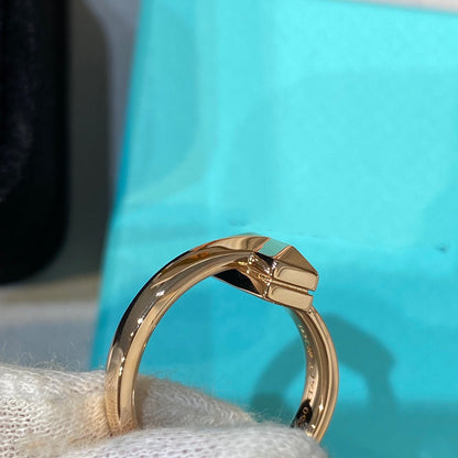 [Glow Muse ]T WIRE MEDIUM DIAMOND RING