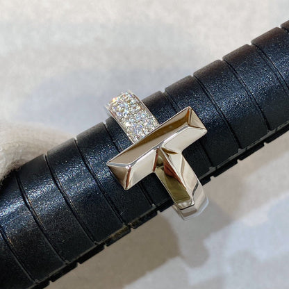 [Glow Muse ]T WIRE MEDIUM DIAMOND RING