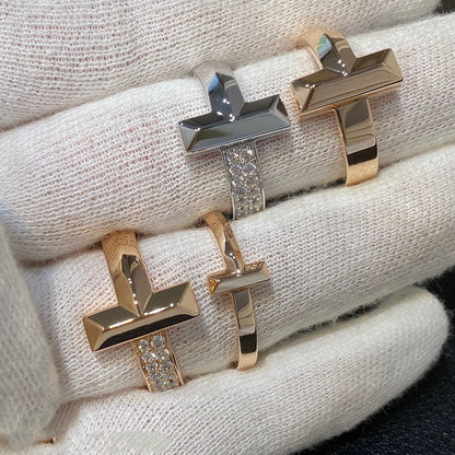 [Glow Muse ]T WIRE MEDIUM DIAMOND RING