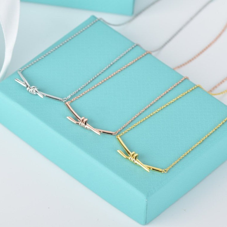 [Glow Muse ]KNOT NECKLACE