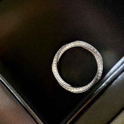 [Glow Muse ]SPIRAL DIAMOND RING