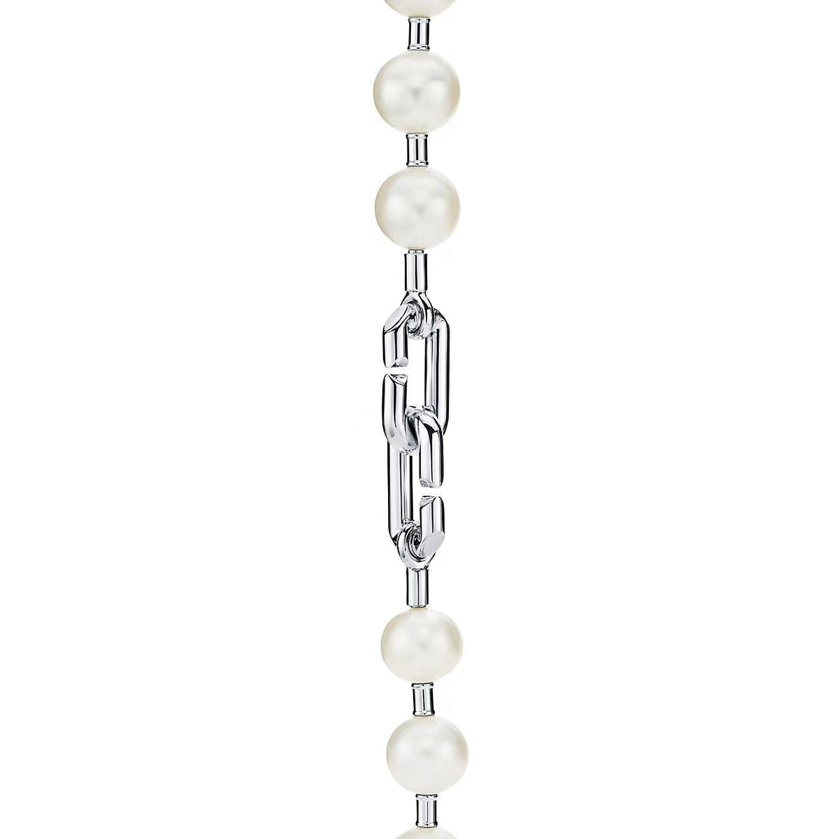 [Glow Muse ]HARDWEAR PEARL WRAP NECKLACE