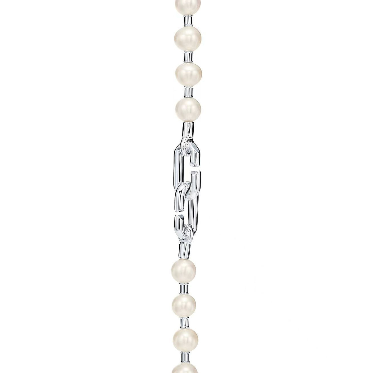 [Glow Muse ]HARDWEAR PEARL WRAP NECKLACE