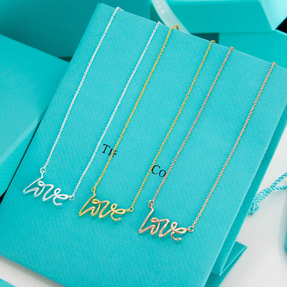 [Glow Muse ]PALOMA S GRAFFITI LOVE NECKLACE