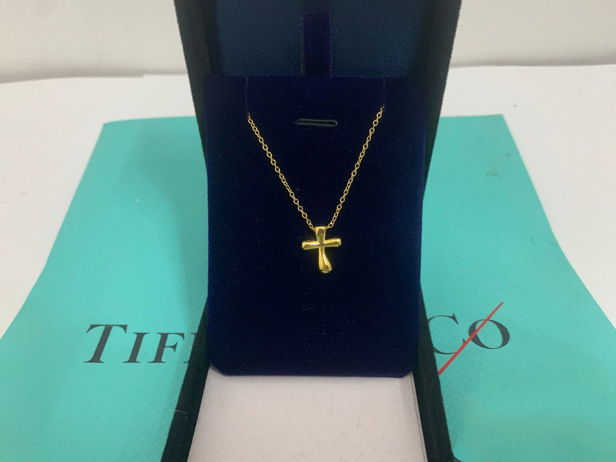 [Glow Muse ]CROSS PENDANT MINI BARE CROSS NECKLACE