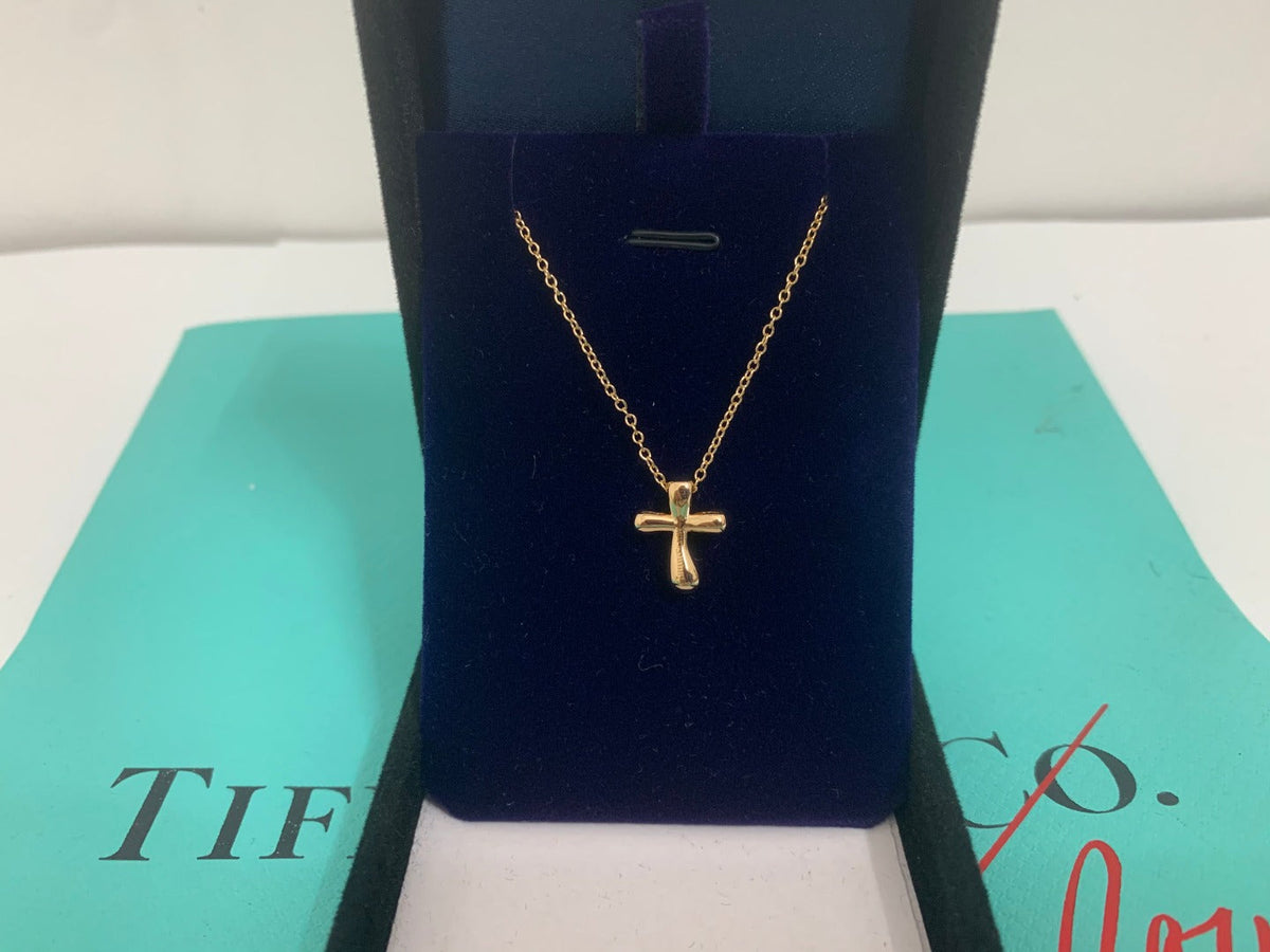 [Glow Muse ]CROSS PENDANT MINI BARE CROSS NECKLACE