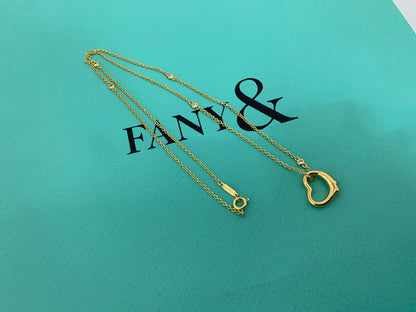[Glow Muse ]HEART NECKLACE PENDANT STERLING