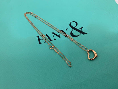 [Glow Muse ]HEART NECKLACE PENDANT STERLING