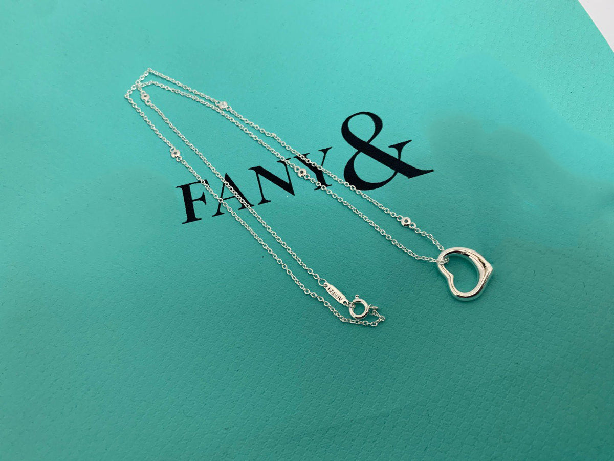 [Glow Muse ]HEART NECKLACE PENDANT STERLING