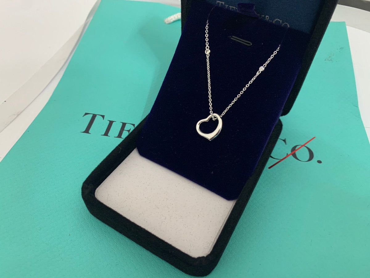 [Glow Muse ]HEART NECKLACE PENDANT STERLING