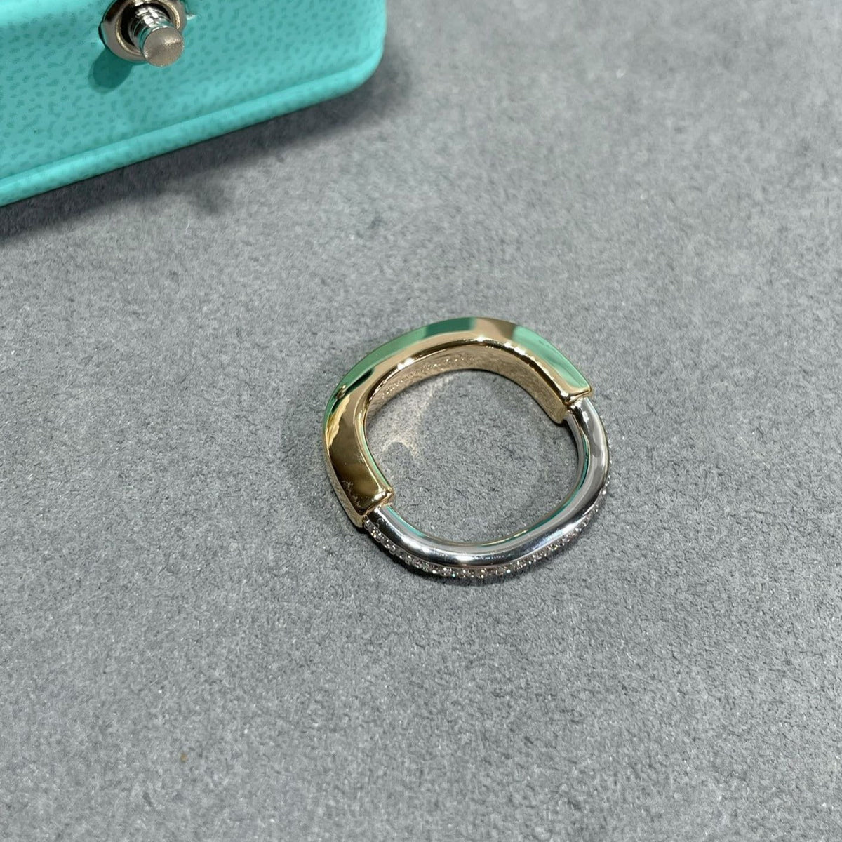 [Glow Muse ]LOCK DIAMOND RING