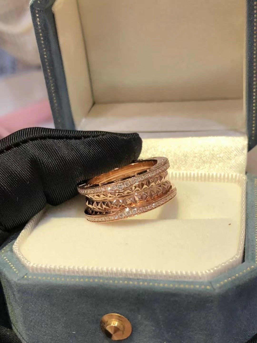 [⭐Glow Muse ]ZERO 1 ROCK DIAMOND PINK GOLD