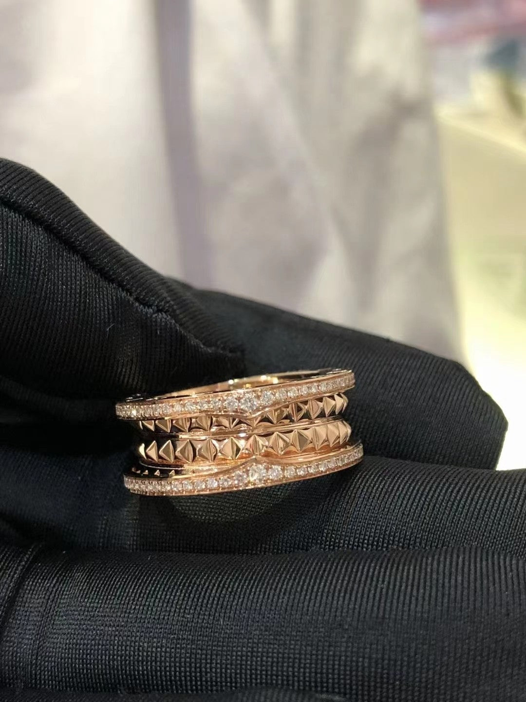 [⭐Glow Muse ]ZERO 1 ROCK DIAMOND PINK GOLD