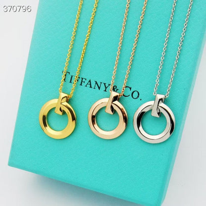 [Glow Muse ]T1 CIRCLE MEDIUM NECKLACE