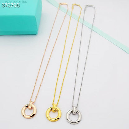 [Glow Muse ]T1 CIRCLE MEDIUM NECKLACE