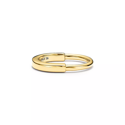 [Glow Muse ]LOCK RING GOLD