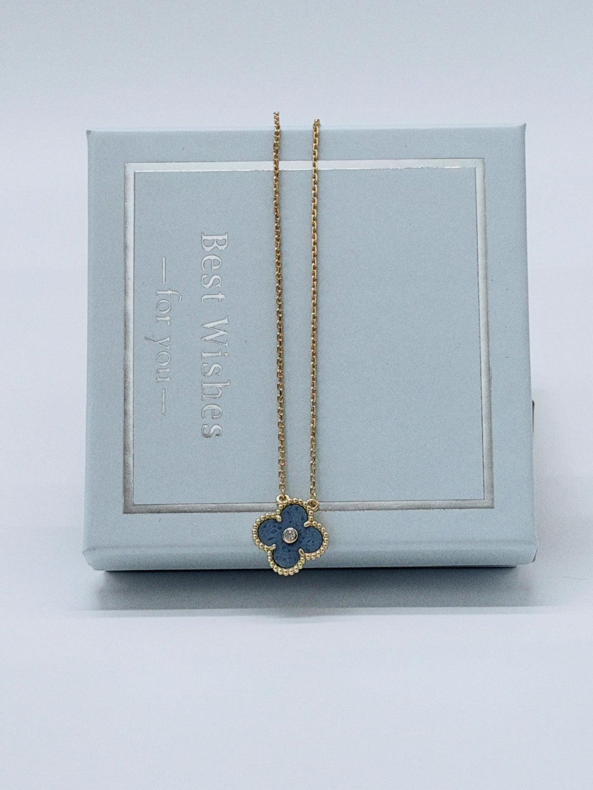 [⭐Glow Muse]Vintage Alhambra Holiday Pendant Necklace