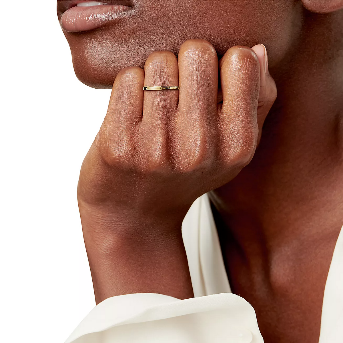 [Glow Muse ]LOCK RING GOLD