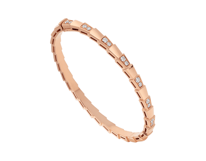 [⭐Glow Muse ]SERPENTI SMALL BRACELET PINK GOLD DIAMOND