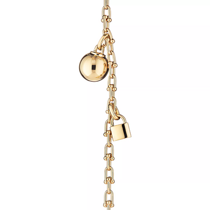 [Glow Muse ]HARDWEAR SMALL WRAP GOLD BRACELET