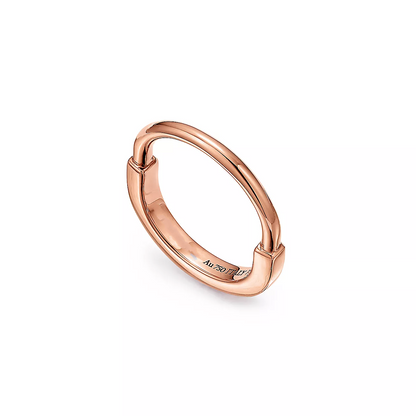 [Glow Muse ]LOCK RING PINK GOLD