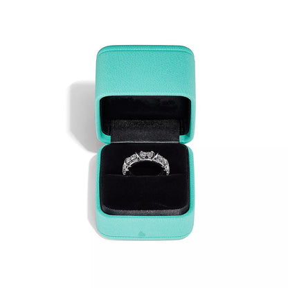 [Glow Muse ]SIXTEEN STONE SILVER RING