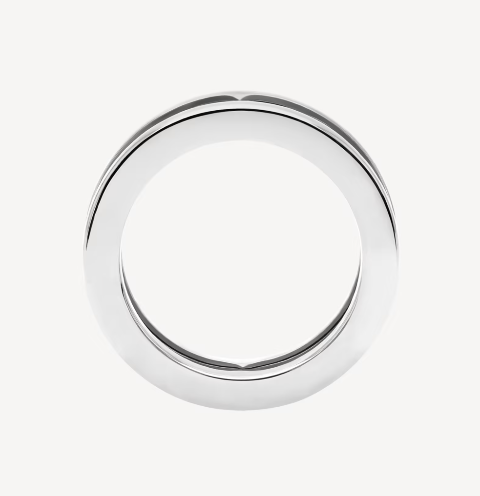 [⭐Glow Muse ]ZERO 1 ONE-BAND WITH OPENWORK LOGO SPIRAL RING