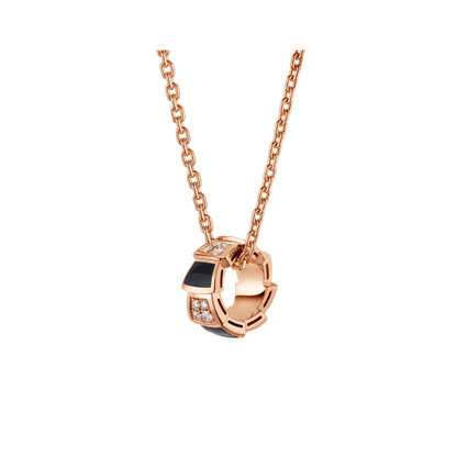 [⭐Glow Muse ]SERPENTI PEDANT DIAMOND NECKLACE