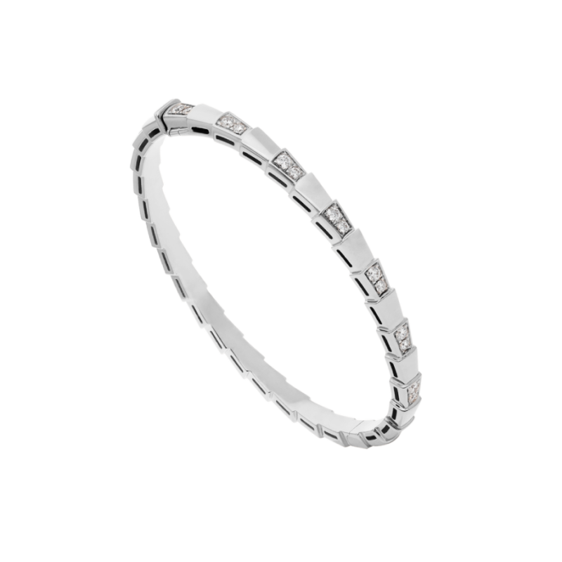 [⭐Glow Muse ]SERPENTI BRACELET SILVER DIAMOND