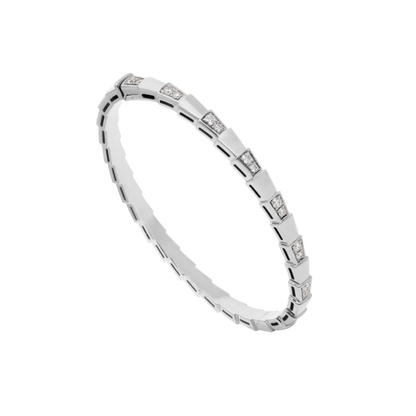 [⭐Glow Muse ]SERPENTI BRACELET SILVER DIAMOND