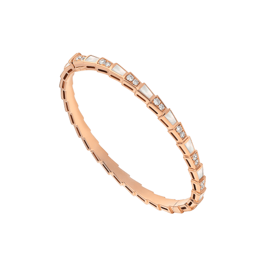 [⭐Glow Muse ]SERPENTI BRACELET PINK GOLD MOP DIAMOND