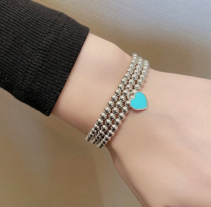 [Glow Muse ]RETURN TO TIF SILVER BEAD NECKLACE
